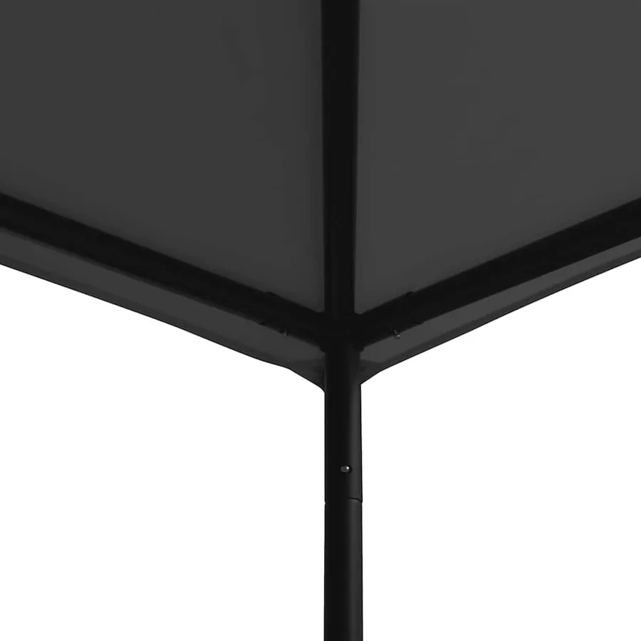 Tonnelle 3x3 m Anthracite Tissu et acier 180 g/m² - 3