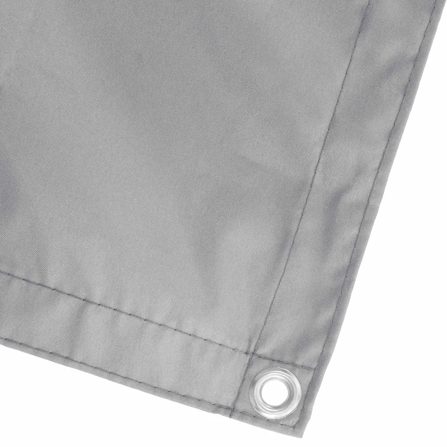 Écran de balcon Gris clair 100 x 400 cm Tissu Oxford - 3