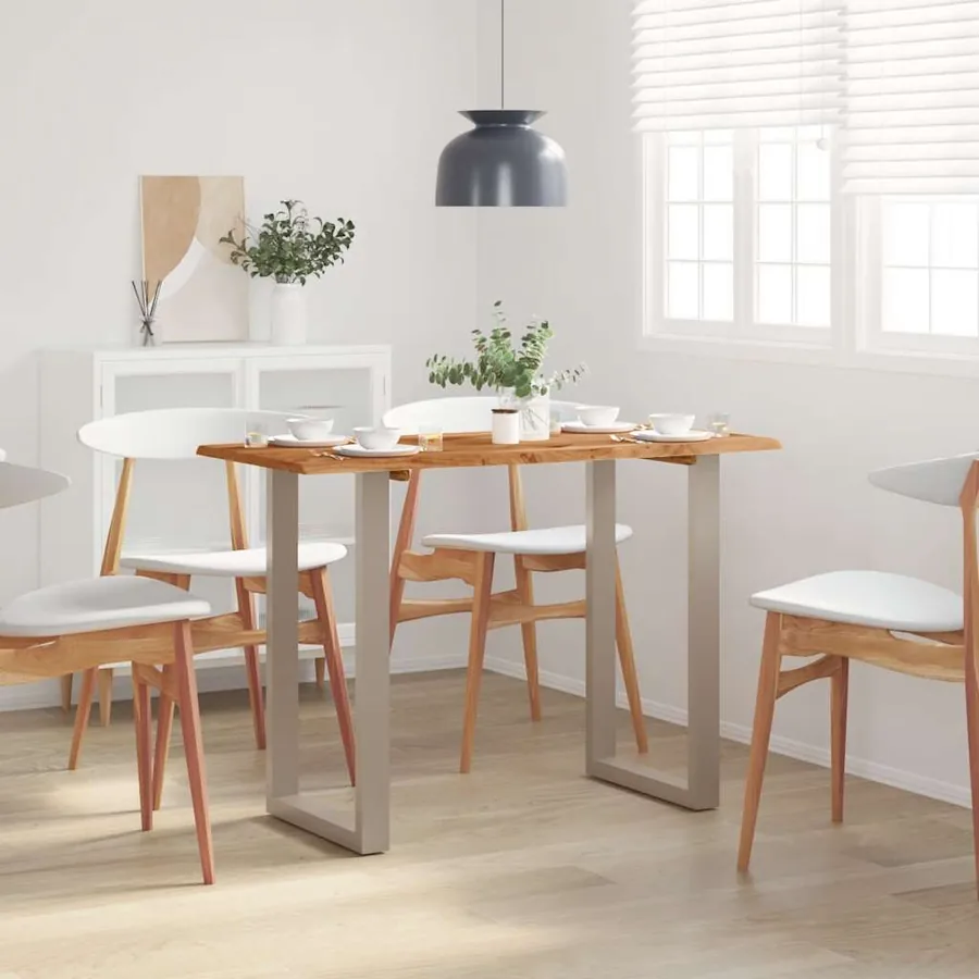 Table à dîner 110x50x76 cm Bois d'acacia solide