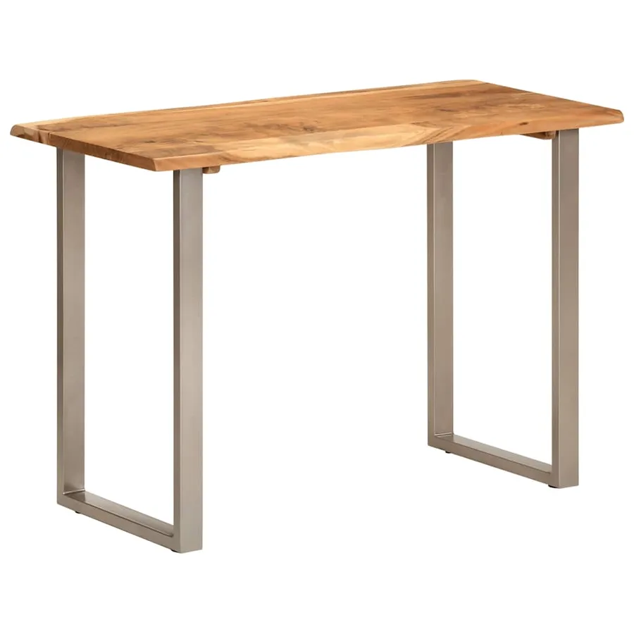 Table à dîner 110x50x76 cm Bois d'acacia solide - 13