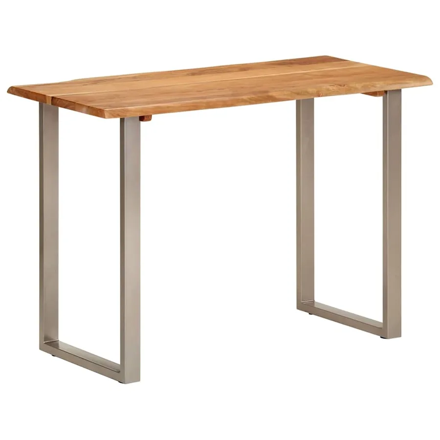 Table à dîner 110x50x76 cm Bois d'acacia solide - 14