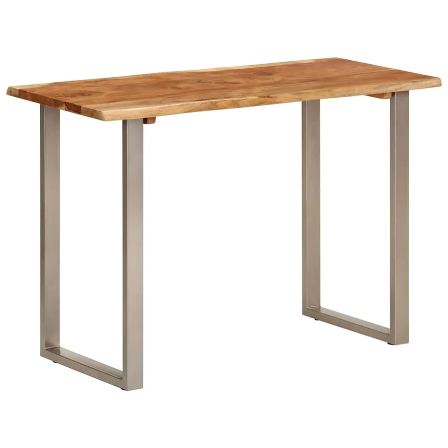 Table à dîner 110x50x76 cm Bois d'acacia solide - 2