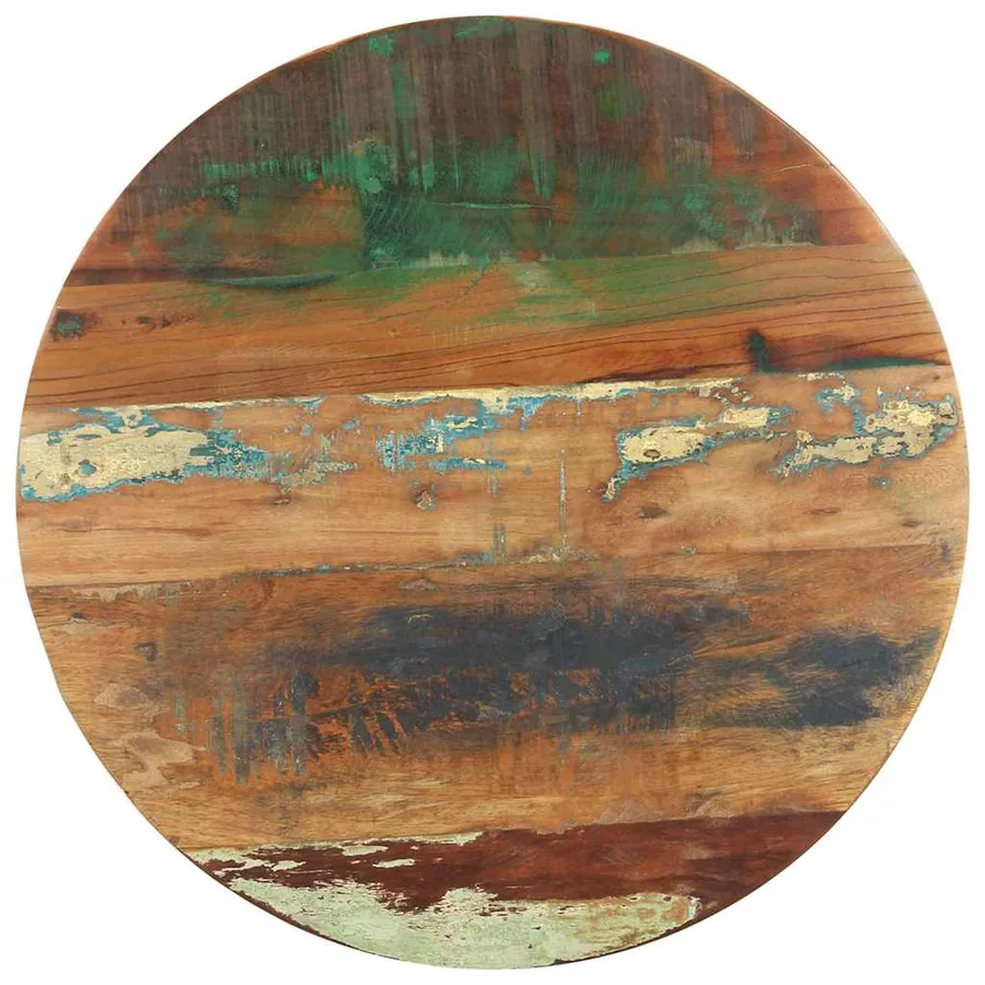 Table d'appoint 48x48x56 cm Bois de récupération massif - 3