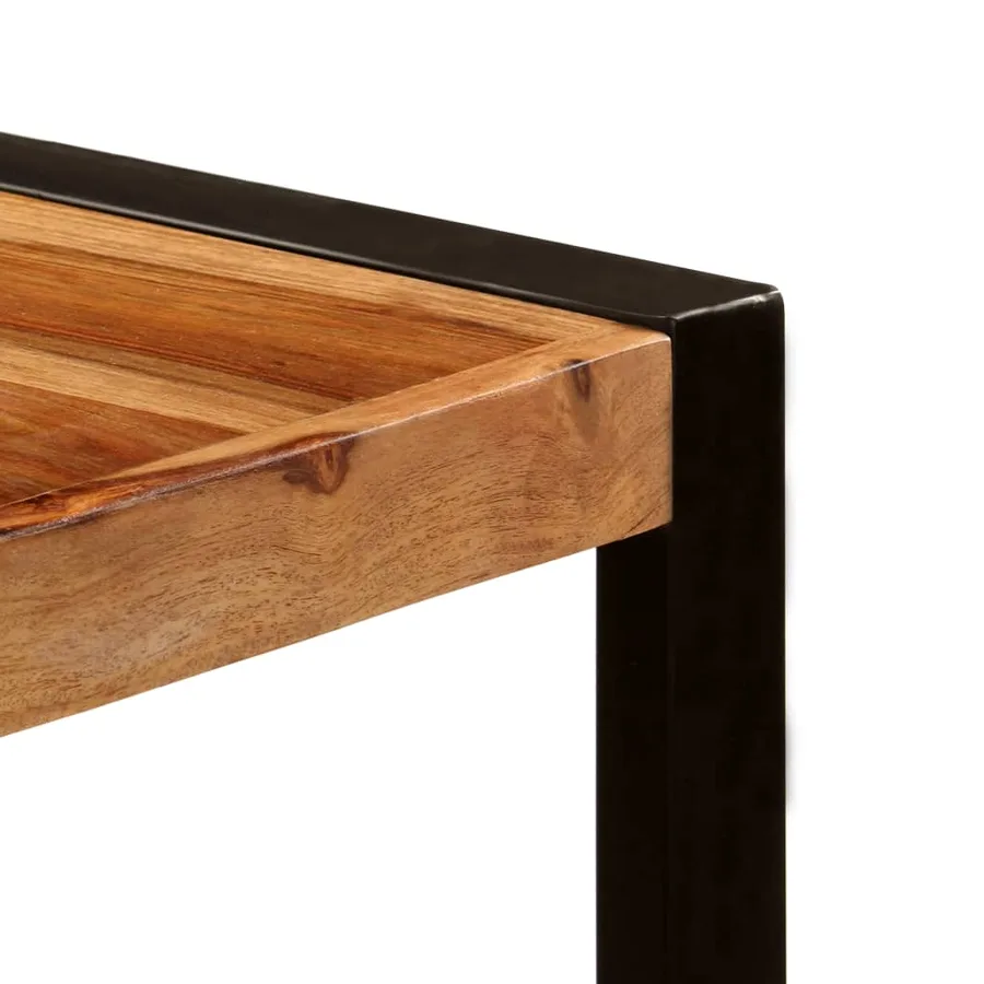 Table de salle à manger 220x100x75 cm Bois massif - 4