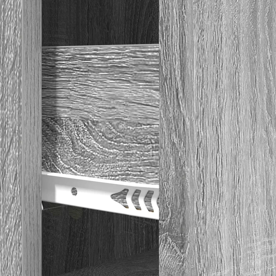 Armoire à tiroirs Sonoma gris 33 x 34,5 x 87 cm - 8