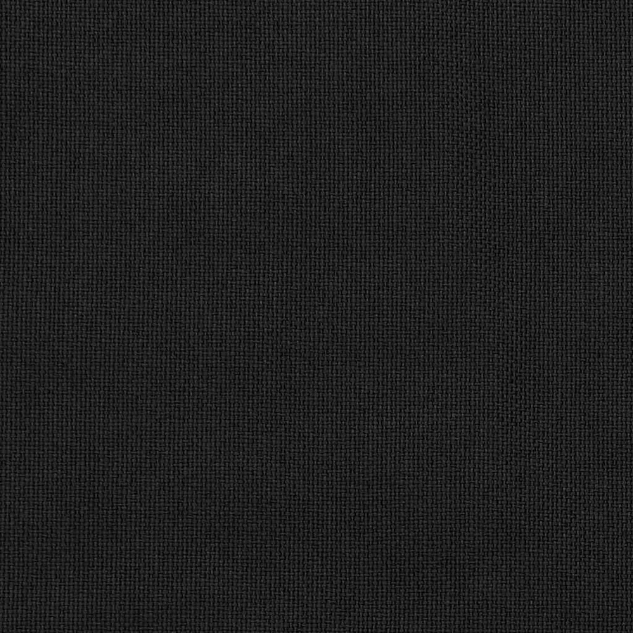Rideaux occultants Aspect lin avec œillets 2 pcs Noir 140x225cm - 4