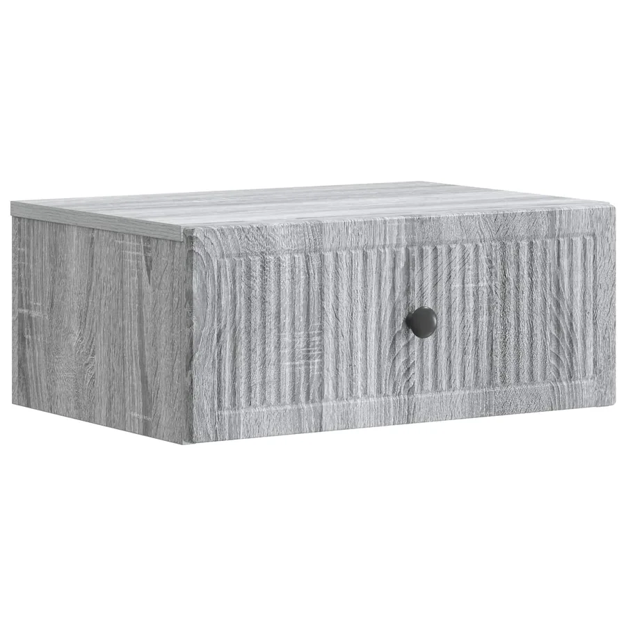 Cabinet de chevet 2 pcs Sonoma gris 49 x 34,5 x 20 cm - 5