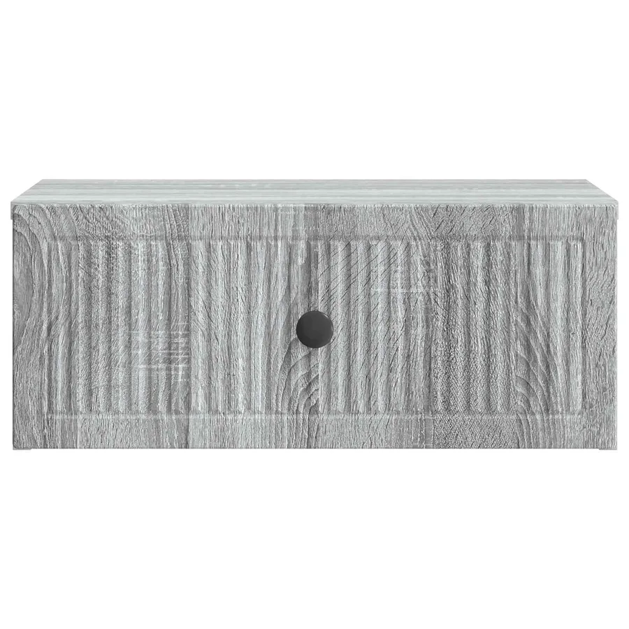 Cabinet de chevet 2 pcs Sonoma gris 49 x 34,5 x 20 cm - 6