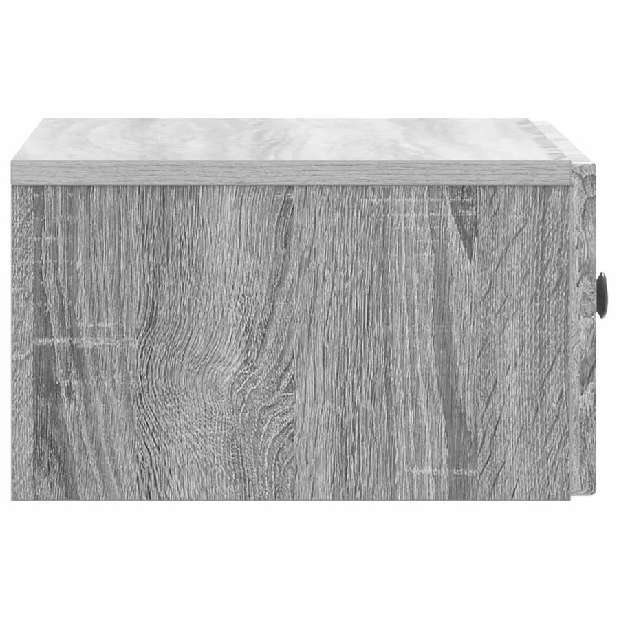 Cabinet de chevet 2 pcs Sonoma gris 49 x 34,5 x 20 cm - 7