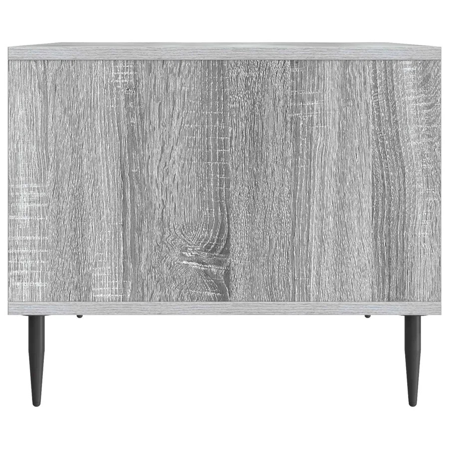 Table basse Sonoma gris 90 x 50 x 40 cm Bois d'ingénierie - 6