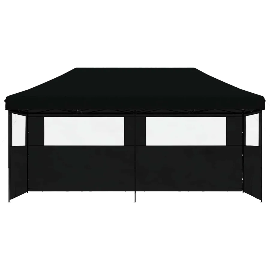 Tente de fête Noir 292 x 580 x 315 cm Tissu Oxford - 3