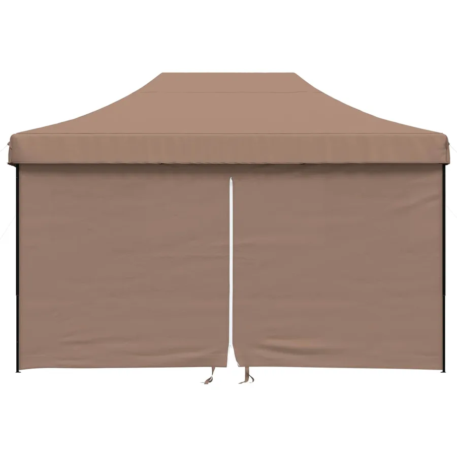 Tente de fête Marron 292 x 440 x 315 cm Tissu Oxford - 4