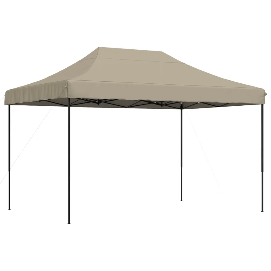 Tente de fête Taupe 279 x 410 x 315 cm Tissu Oxford - 2