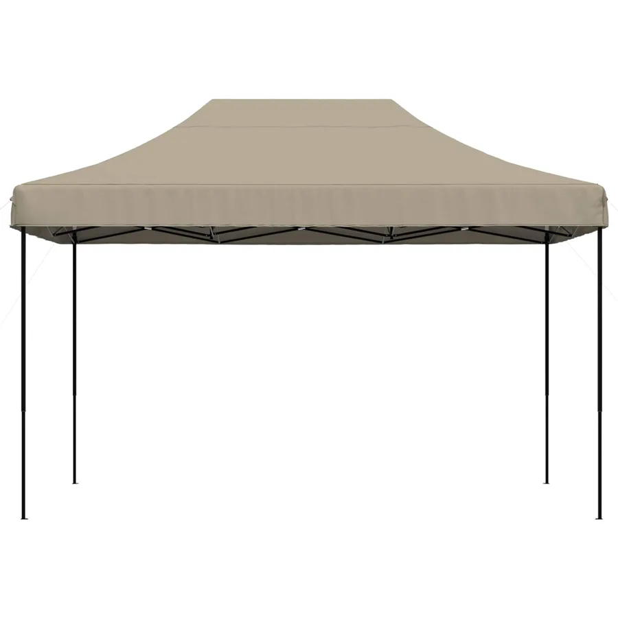 Tente de fête Taupe 279 x 410 x 315 cm Tissu Oxford - 3