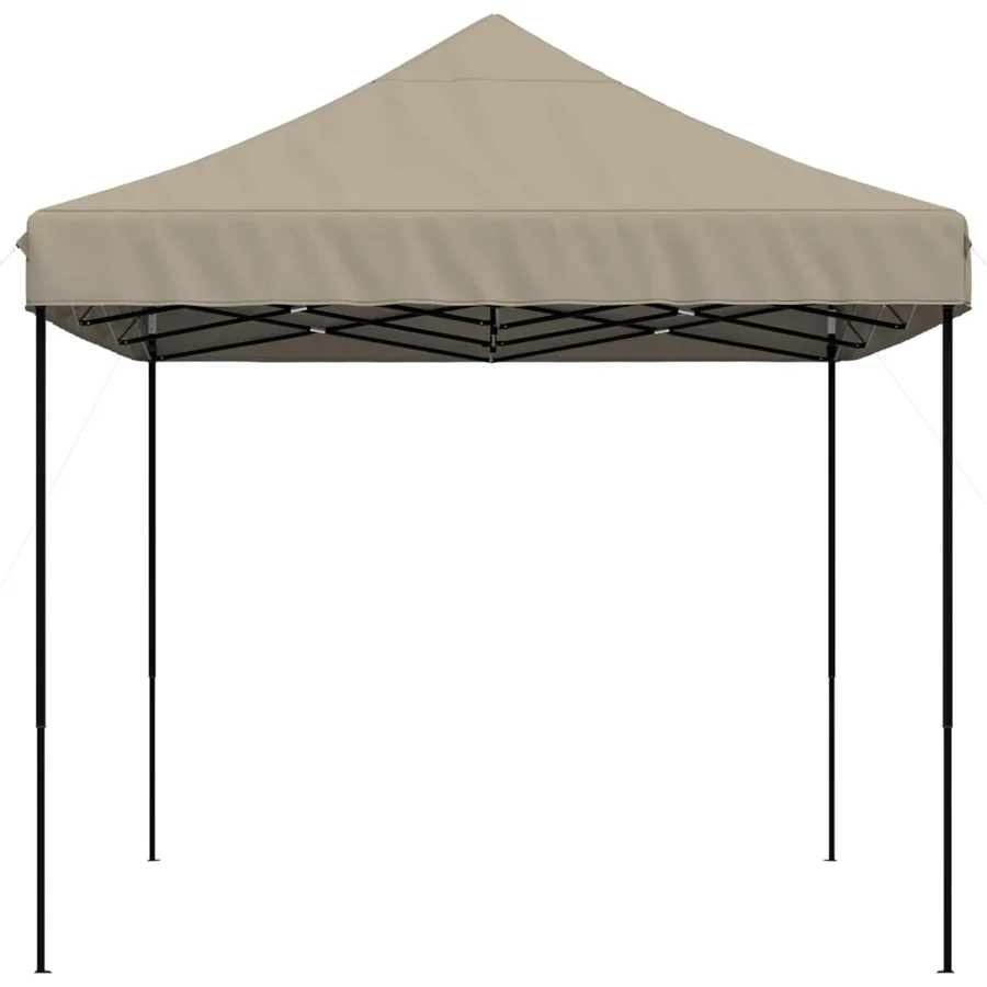 Tente de fête Taupe 279 x 410 x 315 cm Tissu Oxford - 5