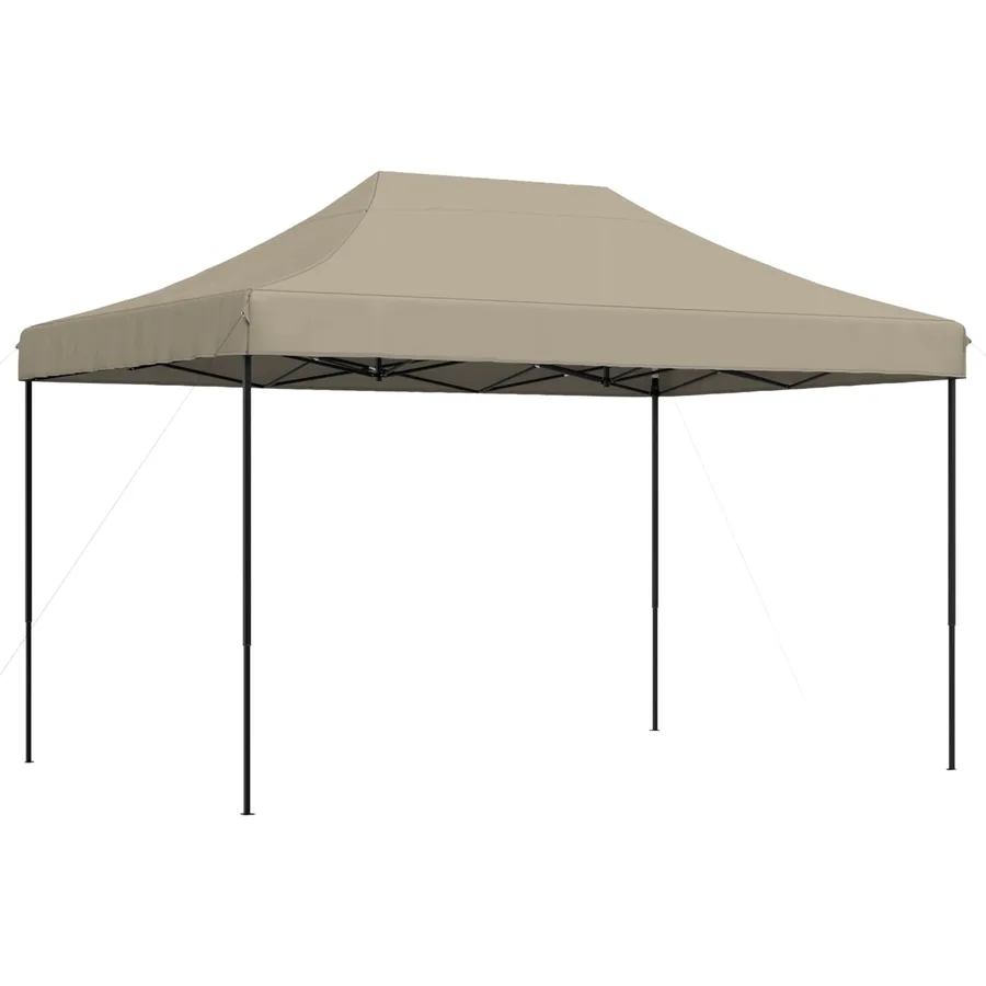 Tente de fête Taupe 279 x 410 x 315 cm Tissu Oxford - 6