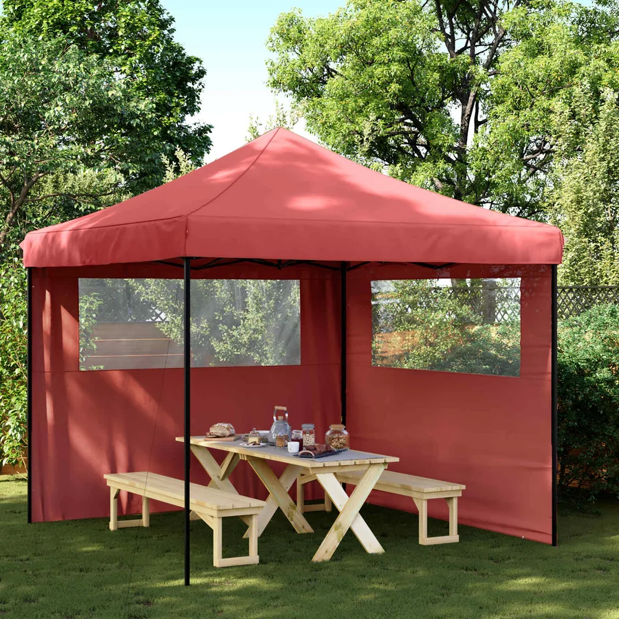 Tente de fête Bordeaux 292 x 292 x 315 cm Tissu Oxford