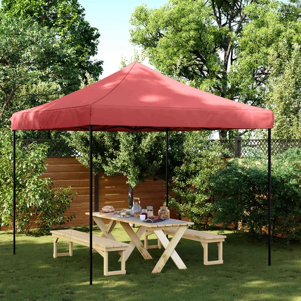 Tente de fête Bordeaux 292 x 292 x 315 cm Tissu Oxford