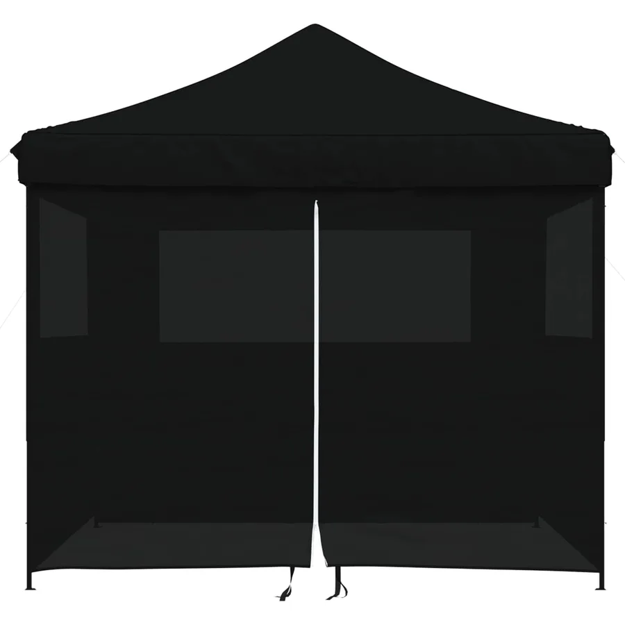 Tente de fête Noir 292 x 292 x 315 cm Tissu Oxford - 4