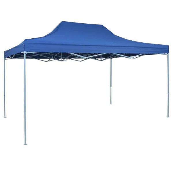 Tente de fête Bleu 291 x 431 x 315 cm Tissu Oxford