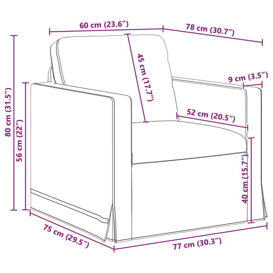 Ensemble de Canapés 2 pcs Gris foncé 228 x 78 x 80 cm Velours - 9