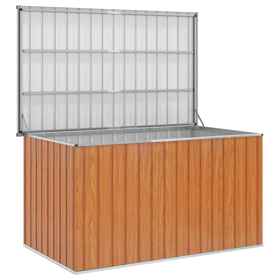 Boîte de Rangement Extérieure Acier galvanisé 171 x 99 x 93 cm - 3