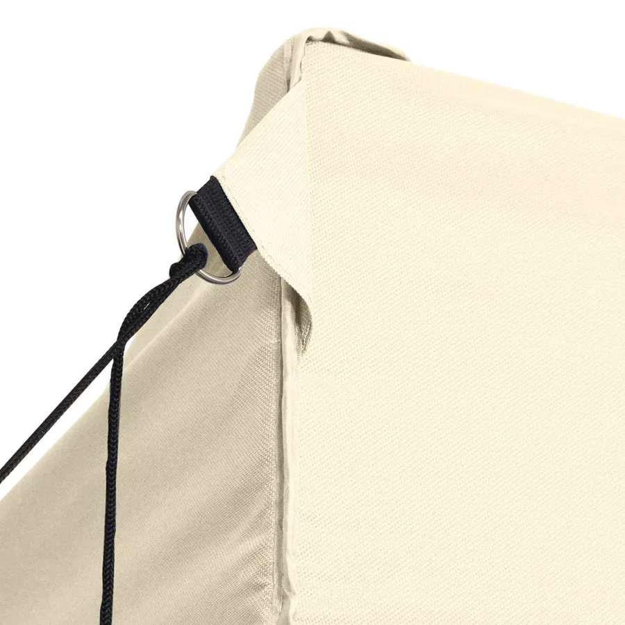 Tente de fête Crème 280 x 410 x 315 cm Tissu Oxford - 4