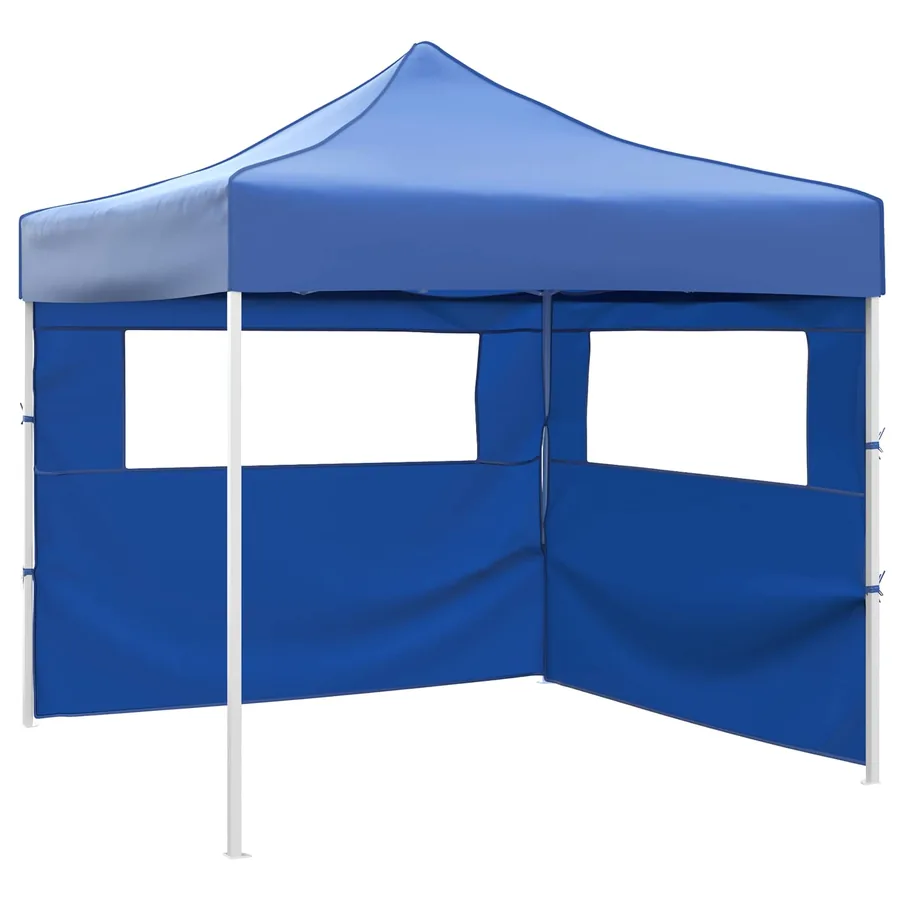 Tente de fête Bleu 291 x 291 x 315 cm Tissu Oxford