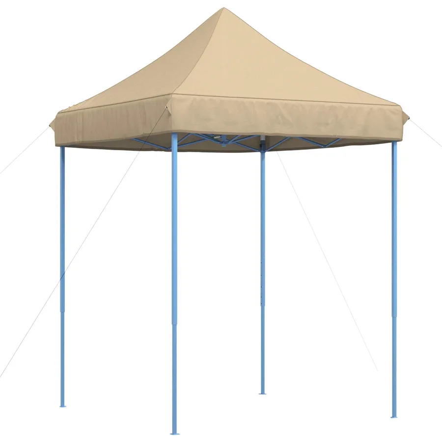 Tente de fête Beige 200 x 200 x 306 cm Tissu Oxford - 6
