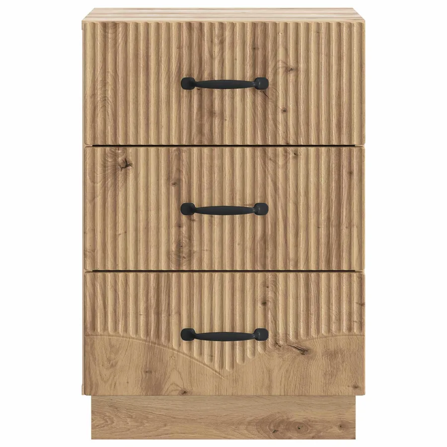 Cabinet de chevet Chêne artisanal 43 x 41 x 63,5 cm - 5