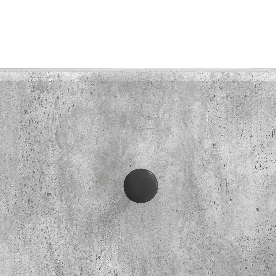 Meuble TV Gris béton 147 x 34,5 x 30 cm Bois d'ingénierie - 10