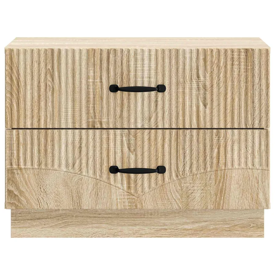 Cabinet de chevet avec tiroir Chêne Sonoma 62 x 34,5 x 44,5 cm - 5