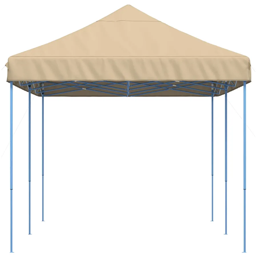 Tente de fête Beige 292 x 580 x 315 cm Tissu Oxford - 5