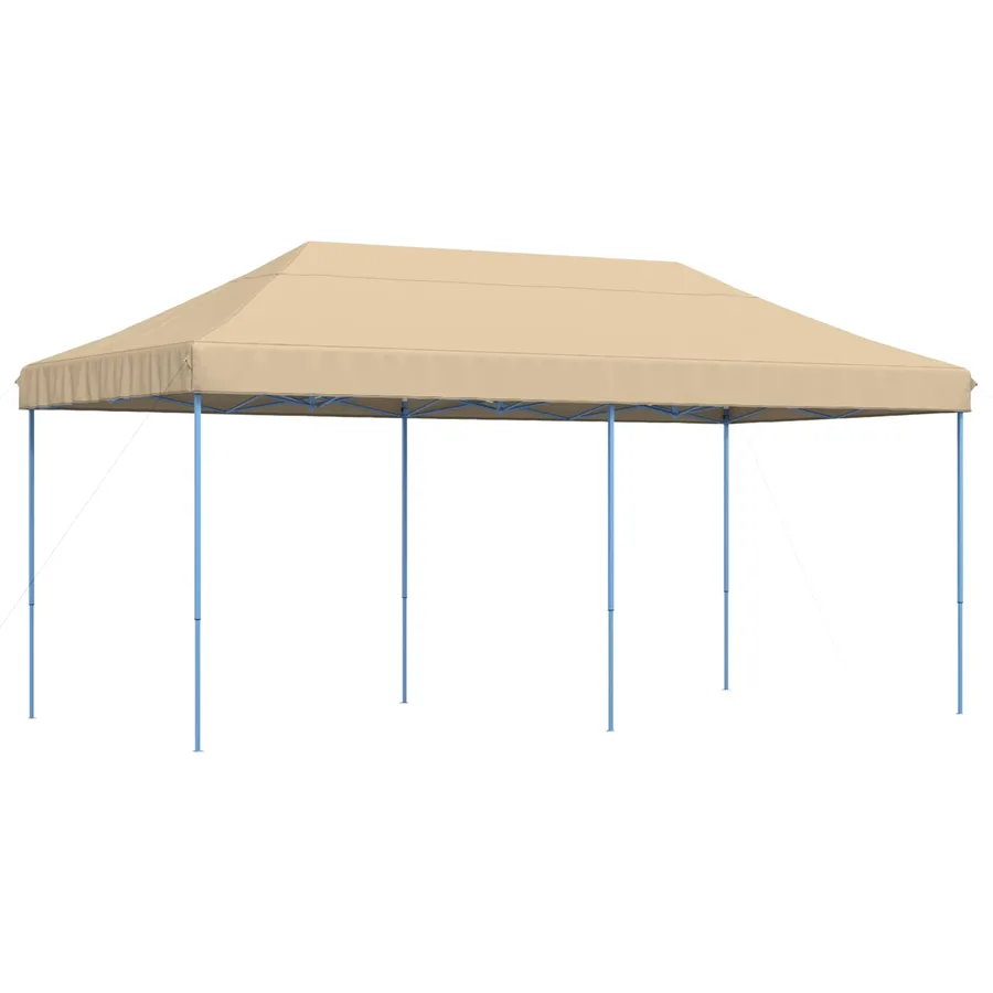 Tente de fête Beige 292 x 580 x 315 cm Tissu Oxford - 6
