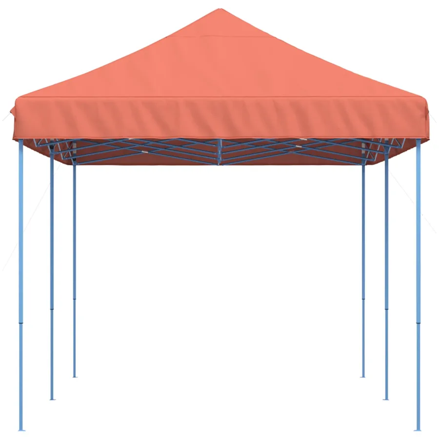 Tente de fête Terre cuite 292 x 580 x 315 cm Tissu Oxford - 5