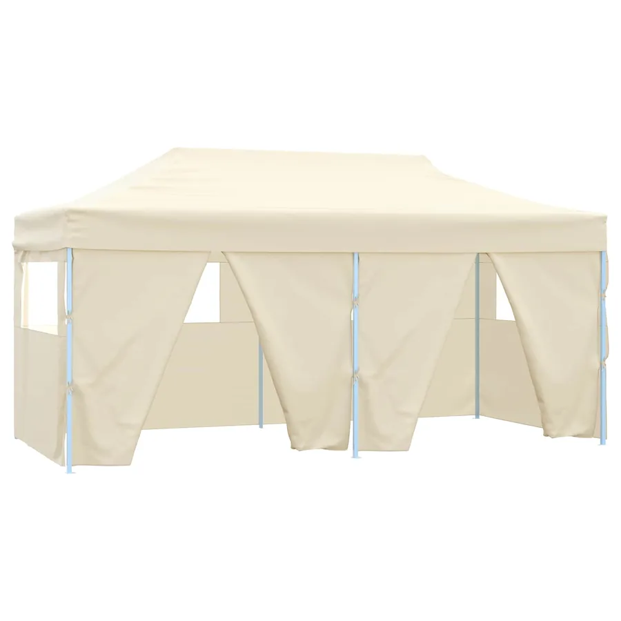 Tente de fête Crème 291 x 580 x 315 cm Tissu Oxford