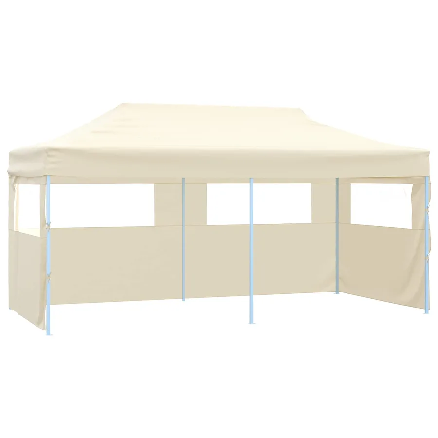 Tente de fête Crème 291 x 580 x 315 cm Tissu Oxford - 2