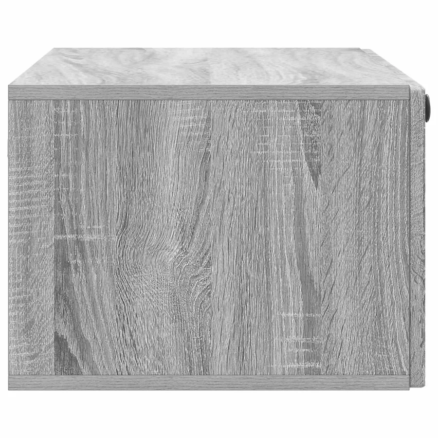 Meuble TV mural Sonoma gris 78,5 x 41 x 30 cm Bois d'ingénierie - 7