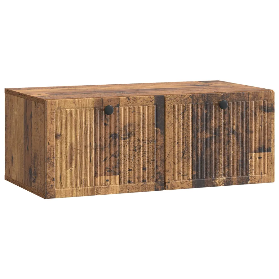 Meuble TV mural Bois ancien 78,5 x 41 x 30 cm Bois d'ingénierie - 2