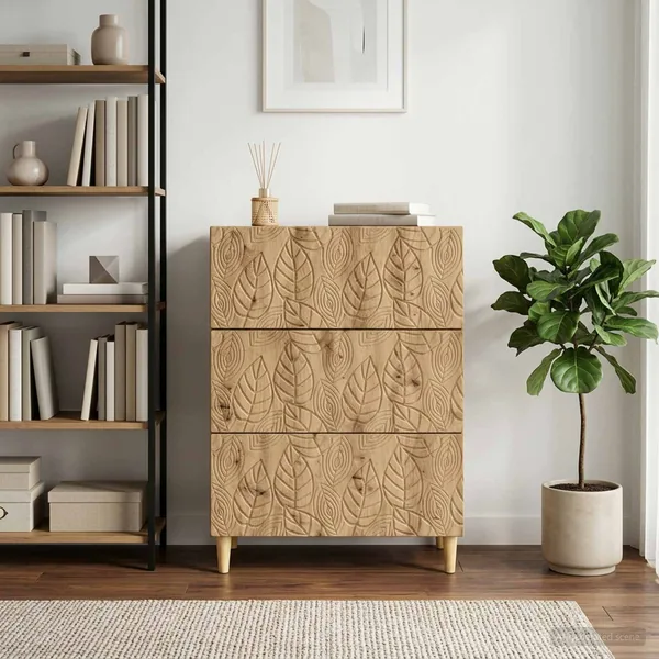 Armoire à tiroirs 66 x 34,5 x 90 cm Bois d'ingénierie