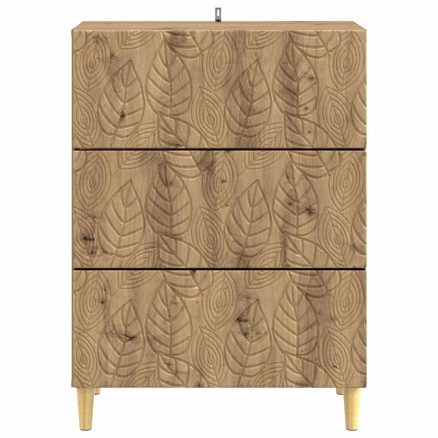 Armoire à tiroirs 66 x 34,5 x 90 cm Bois d'ingénierie - 5