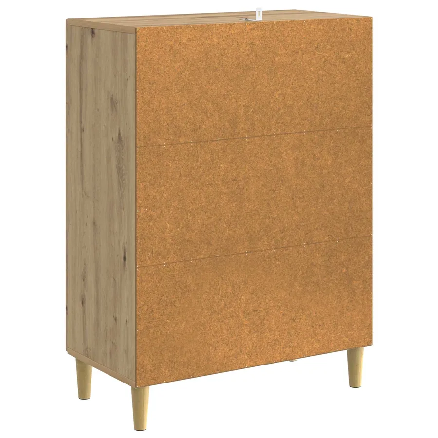 Armoire à tiroirs 66 x 34,5 x 90 cm Bois d'ingénierie - 7