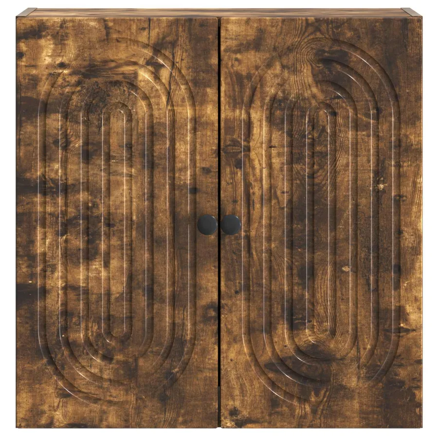 Armoire Murale Chêne fumé 59 x 31 x 60 cm Bois d'ingénierie - 4