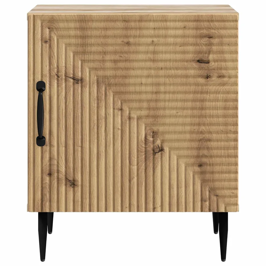 Cabinet de chevet Chêne artisanal 43 x 34,5 x 50 cm - 5
