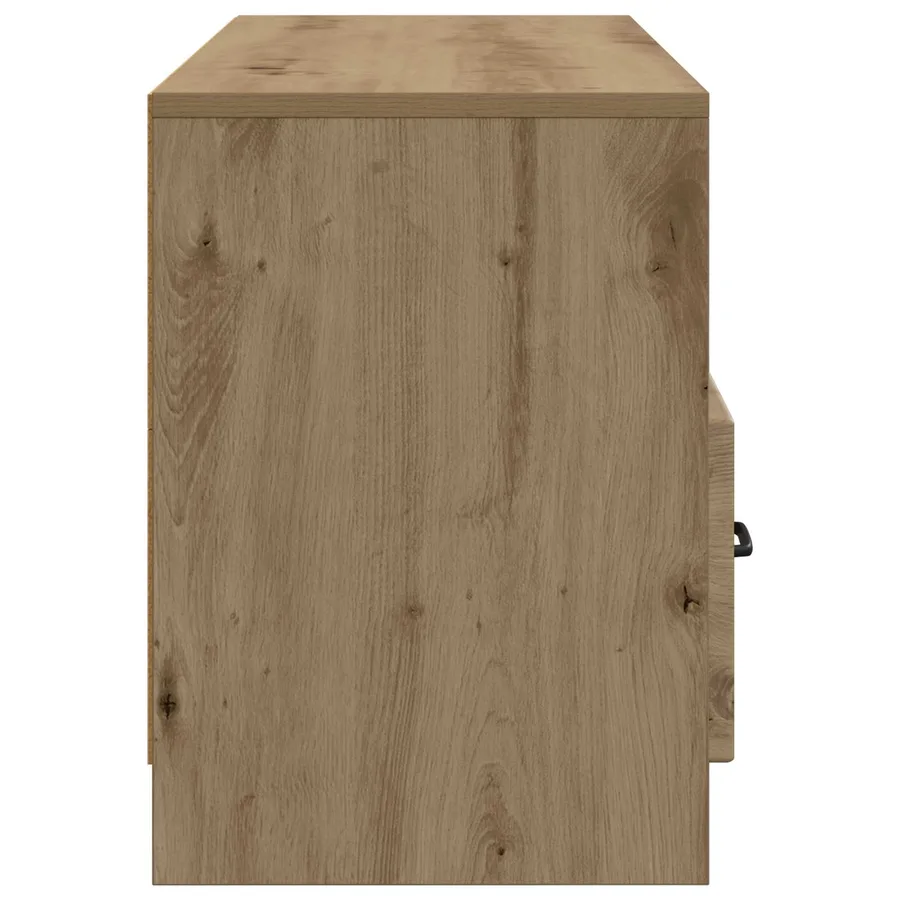 Meuble TV 102 x 34,5 x 47 cm Chêne artisanal Bois d'ingénierie - 7