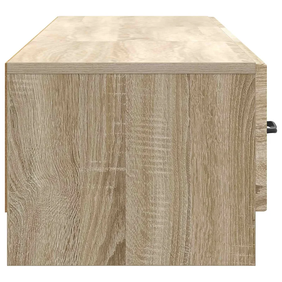Meuble TV Chêne Sonoma 147 x 34,5 x 27 cm Bois d'ingénierie - 7