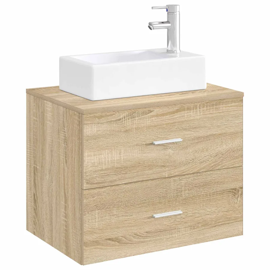 Lavabo de salle de bains Chrome 45,5 x 25,5 x 13 cm métal - 3