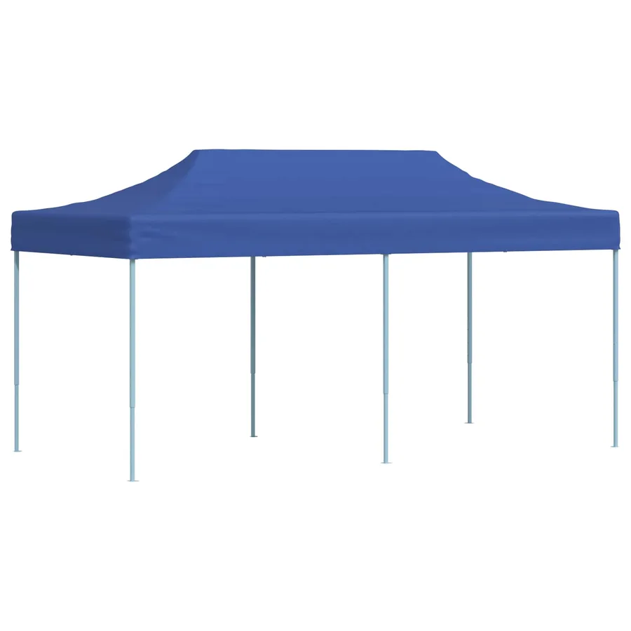 Tente de fête Bleu 291 x 580 x 315 cm Tissu Oxford - 2