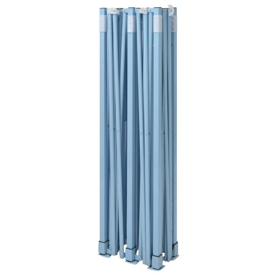Tente de fête Bleu 291 x 580 x 315 cm Tissu Oxford - 8