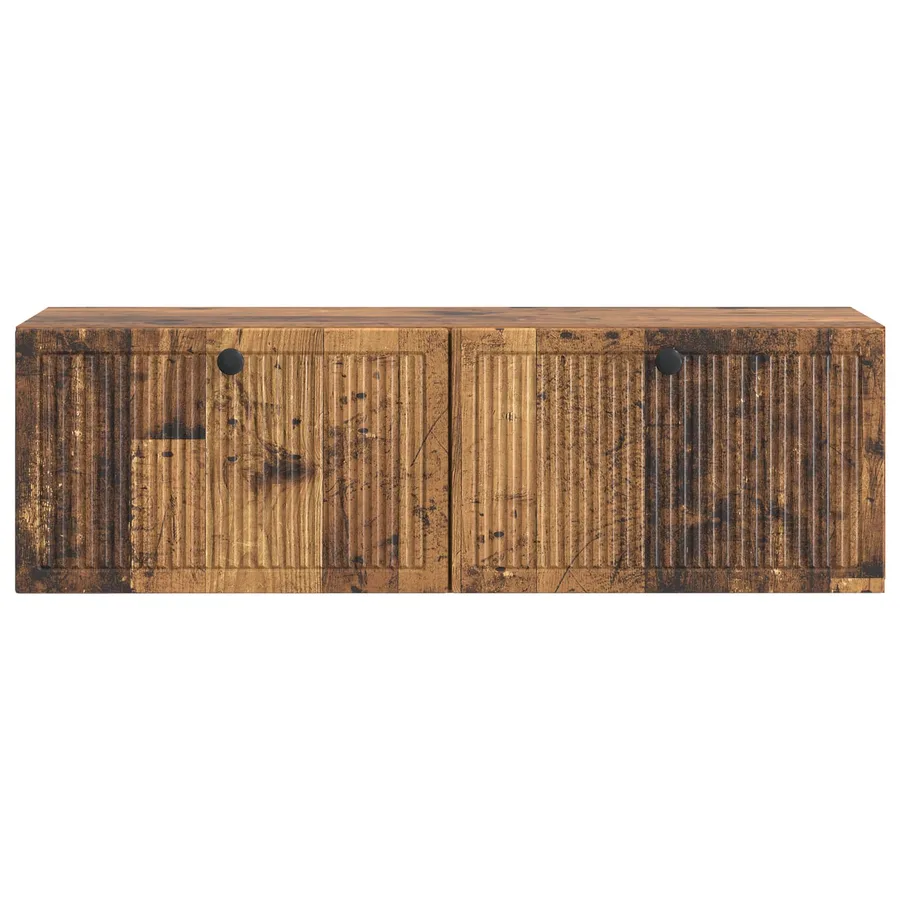 Meuble TV mural Bois ancien 98 x 31 x 30 cm Bois d'ingénierie - 6